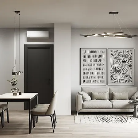 Elegant New Luxe 2br Azulis Apartment#7 - Big Terrace - Smart Check-in - Free Secure Parking Apartmán